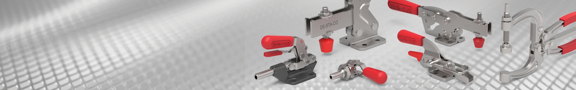 Manual Clamps with Front Mount Base